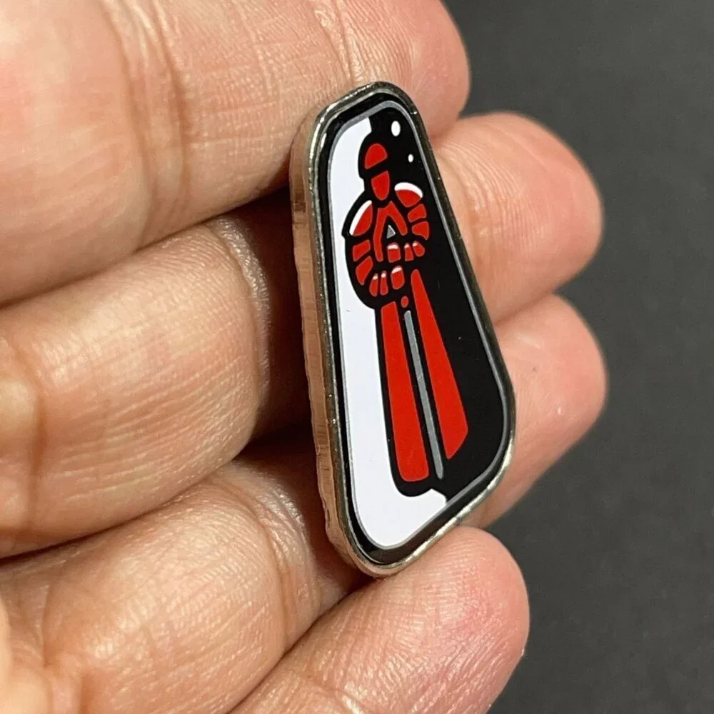Disney Pin Praetorian Emperor Guard Star Wars Red Elite Trading Badge Lapel Pin